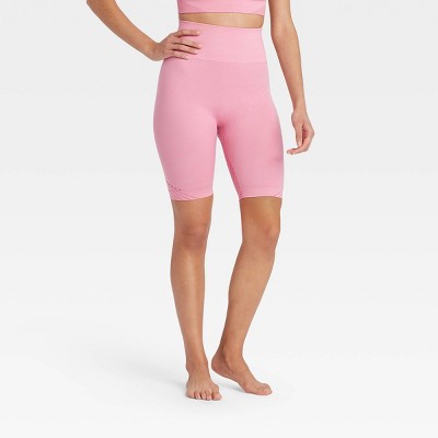 target pink biker shorts
