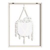 18" x 24" Blake Hanging Plant Framed Printed Glass Natural - Kate & Laurel All Things Decor - 4 of 4