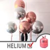 PartyWoo Foil Balloons Silver Giant 4D 22 Inch 6 pcs - 3 of 4