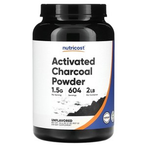 Nutricost Activated Charcoal Powder, Unflavored, 2 lb (907 g) - 1 of 2