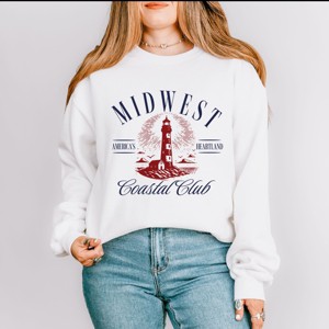 Simply Sage Market Midwest Coastal Club Sweatshirt - 1 of 4