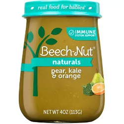 Beech-Nut Naturals Pear Kale Orange Baby Meals Jar - 4oz