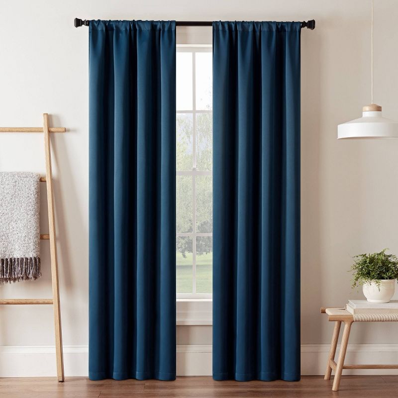 Darrell Thermaweave Blackout Curtain Panel - Eclipse, 1 of 14