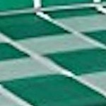 green and white