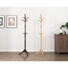 Kumasinova Classic Solid Wood Coat Rack with 9/10/11 Hooks,3/7-Tier Freestanding Coat Racks for Entryway,Clothing Racks for Hanging Clothes - 4 of 4