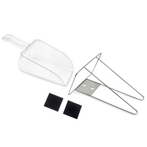 Darware Commercial Ice Scoop w/ Metal Holder; 58-Fluid Ounces Capacity - 1 of 4