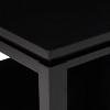 Kings Brand Furniture 54" Black Finish Wood TV Stand Entertainment Center with Storage - 2 of 4