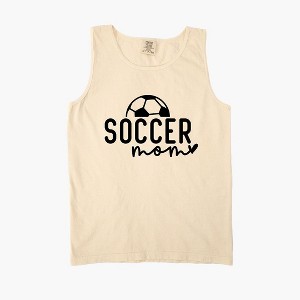 Simply Sage Market Women's Soccer Mom Ball Racerback Tank - 1 of 2
