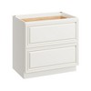 CASAINC 36 in. W x 34.5 in. H x 24 in. D 2-Drawer Base Kitchen Cabinet – Soft-Close, Plywood Frame - Ready to Assemble - 2 of 4