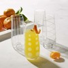 Mikasa Cheers Stemless Flutes, Set of 4 - 7.5 Oz Crystal Champagne Glasses with Playful Dot, Line & Swirl Designs - Unique Toasting Glassware - 3 of 4