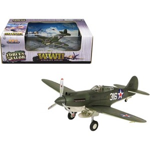 Curtiss P-40B HAWK 81A-2 (P-8127) Aircraft Fighter "WW2 Aircrafts Series" 1/72 Diecast Model by Forces of Valor - 1 of 4