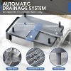 Attop Large Capcity 304 Grade Dish Drainer for Kitchen Counter with Drain Board, Utensil Holder & Detachable Cup Shelf Rustproof - 2 of 4