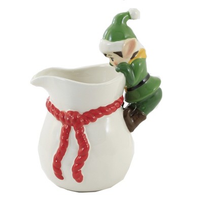 Tabletop 7.0" Elf Pitcher Kitchen Christmas Gnome One Hundred 80 Degree  -  Beverage Servers