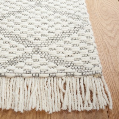 Ivory Coastline Bliss Hand-Tufted Wool Rectangular Rug