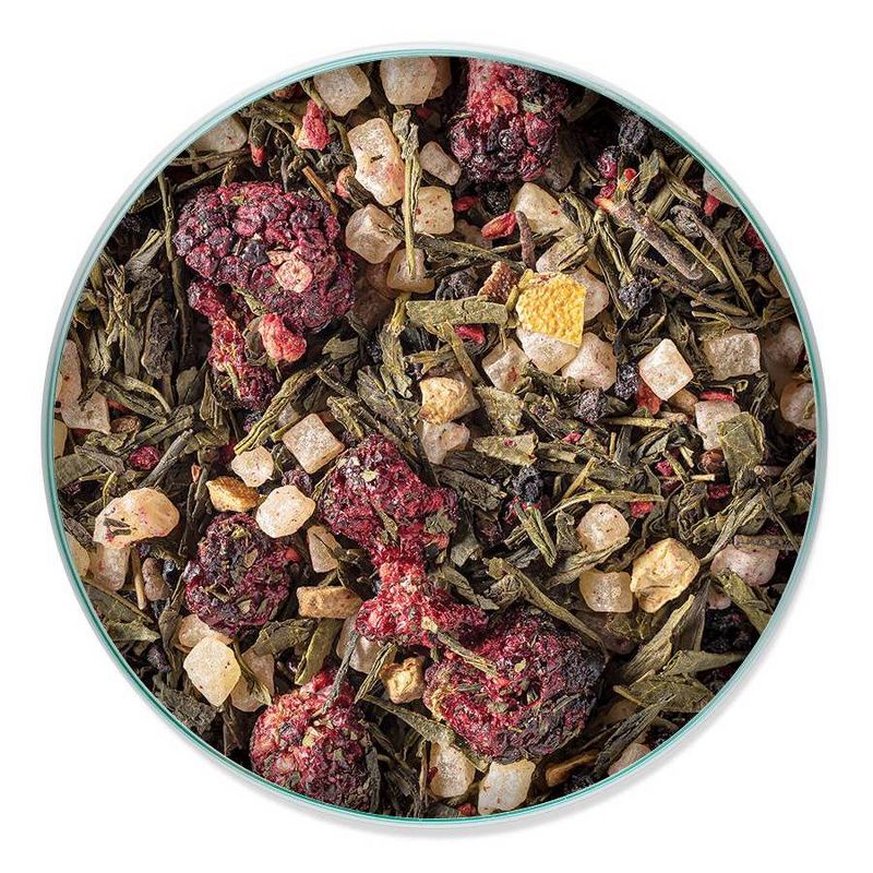 Tiesta Tea Blackbery Bellini, Green Loose Leaf Tea Tin - 5oz, 3 of 5