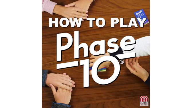 Phase 10 Card Game, 2 of 10, play video