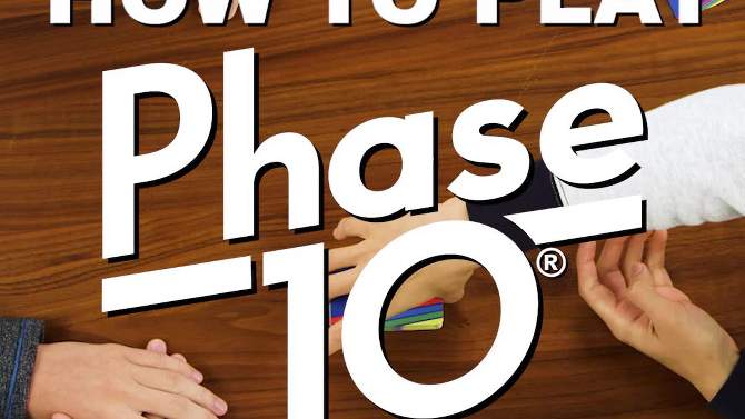 Phase 10 Card Game, 2 of 10, play video