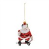Glass Skateboarding Santa Oranment (Set of 6) - 2 of 3