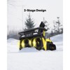 YARBO Snow Blower Robot, 24/7 Autonomous 2-Stage Robotic Snowblower with 6-40ft Throwing Distance, 12" Cleaning Height - 3 of 4