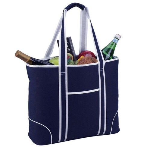 Picnic at Ascot Extra Large Insulated Cooler Bag - 30 Can Tote - Navy