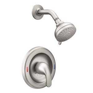 Moen Adler 1-Handle Brushed Nickel Tub and Shower Faucet - 1 of 1