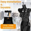 FDW 4 Piece Female Male Mannequin  Set Torso Dress Form 27/30 Inch Height Dress Model Mannequin with PP Material & Adjustable Metal Hooks - 4 of 4