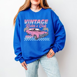 Simply Sage Market Vintage Rider's Club Sweatshirt - 1 of 4