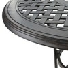 LOVMOR Cast Aluminium BAR TABLE - 3 of 4
