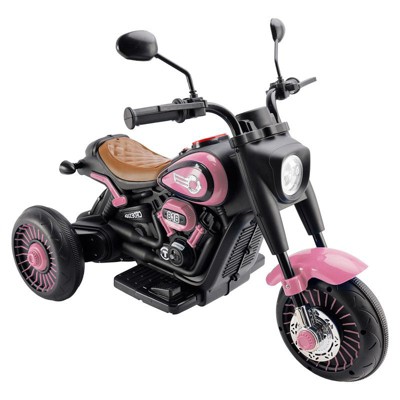Topteng 3 Wheel 6V Kid Ride On Motorcycle Electric Toy with Colorful Light and Music