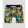 PSD Men's Smiley Melt Print Briefs 2pk - Neon Blue/Black - 2 of 4