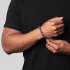 Crucible Men's Box Chain Cuff Gunmetal Steel Bracelet - 3 of 4