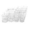 Gibson Home 16 Piece Jewelite Tumbler and Double Old Fashioned Glass Set - 4 of 4
