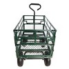 Chery Life Wagon Cart, Garden cart trucks make it easier to transport firewood, Green - 4 of 4