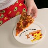 Pavilion Gift Company - Pizza My Heart  - 7" Appetizer Plates (Set of 2)  - Dining Plates - 3 of 4