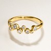 Pure Collection by Ross-Simons 0.25 ct. t.w. Bezel-Set Lab-Grown Diamond Zigzag Ring in 18kt Gold Vermeil - 4 of 4