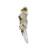 Ganz 4.25 In Pearl Angel Fall Tree Ornament , Kissing Krystal Harvest (1PC) - 3 of 3