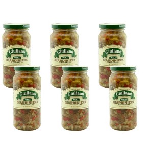 Giuliano Mild Giardiniera In Oil - 6 pack, 16 oz - 1 of 3