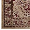 Modway Grania Ornate Vintage Floral Turkish 5x8 Area Rug - Burgundy/Tan,  Stain Resistant / Easy To Clean ,  Protect Floors From Traffic/Furniture - 2 of 4