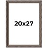 PosterPalooza | Ornate Black Picture Frame - UV Acrylic, Foam Board Backing, Hanging Hardware - 2 of 4