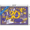 Trends International Friends 30th - Purple Framed Wall Poster Prints - 3 of 4