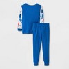 Toddler Boys' 4pc PJ Masks Pajama Set - Blue - image 2 of 3