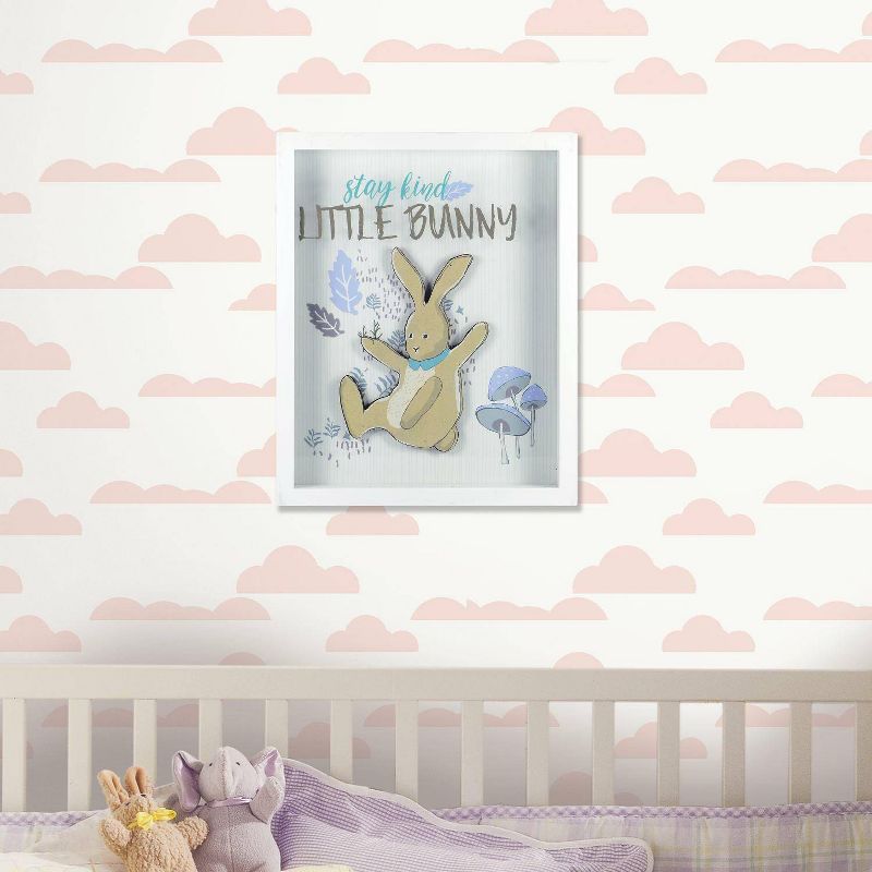 RoomMates Framed Wall Poster Prints Stay Kind Little Bunny, 3 of 6