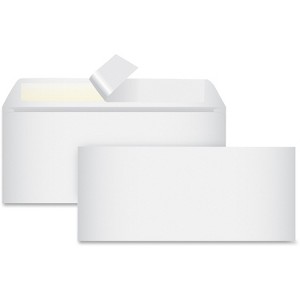 Business Source Peel-To-Seal Envelopes No. 10 100/BX White 99713 - 1 of 1