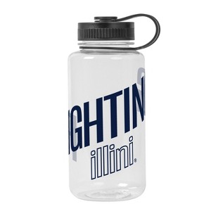 NCAA Illinois Fighting Illini Portable Drinkware - 38oz: Plastic Water Bottle - 1 of 2