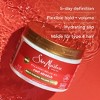 SheaMoisture Curl Stretch Multi-Tasking Volume Cream Kalahari Melon Oil & Marula Oil Infused with Hyaluronic Serum for Type 4 Hair - 11 fl oz - 4 of 4