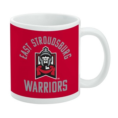 East Stroudsburg University of Pennsylvania Warriors Logo Ceramic Coffee Mug Novelty Gift Mugs for Coffee Tea and Hot Drinks 11oz White