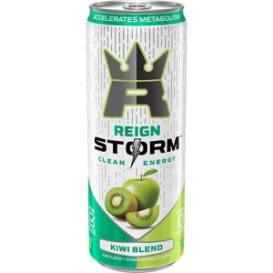 Reign Storm Kiwi Blend Energy Drink - 12 fl oz Cans - 1 of 2