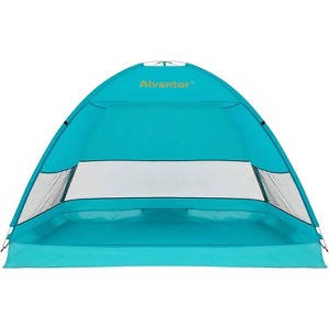 Alvantor Outdoor Instant Pop Up  Sun Shade Canopy 2 People  Beach Shelter Tent Turquoise - 1 of 4