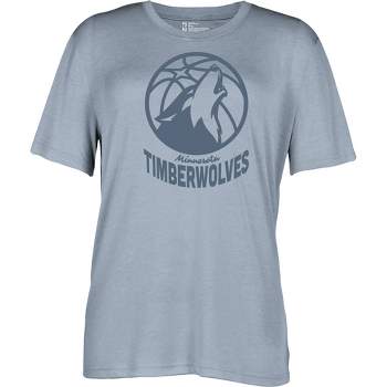 NBA Portland Trail Blazers Men's Long Sleeve Gray Pick and Roll Poly  Performance T-Shirt - S