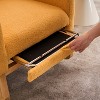 Plush Accent Rocking Chair with Footrest - 4 of 4